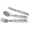 Gingham & Elephants Kid's Flatware (Personalized)