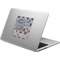 Gingham & Elephants Laptop Decal (Personalized)