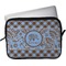 Gingham & Elephants Laptop Sleeve / Case - 13" (Personalized)