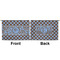 Gingham & Elephants Large Zipper Pouch Approval (Front and Back)