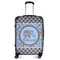 Gingham & Elephants Suitcase - 24" Medium - Checked (Personalized)