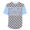 Gingham & Elephants Men's Crew T-Shirt - 2X Large