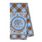 Gingham & Elephants Kitchen Towel - Microfiber (Personalized)