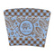 Gingham & Elephants Party Cup Sleeves - without bottom - FRONT (flat)