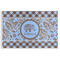 Gingham & Elephants Disposable Paper Placemats (Personalized)