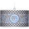 Gingham & Elephants Pendant Lamp Shade