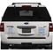 Gingham & Elephants Personalized Square Car Magnets on Ford Explorer