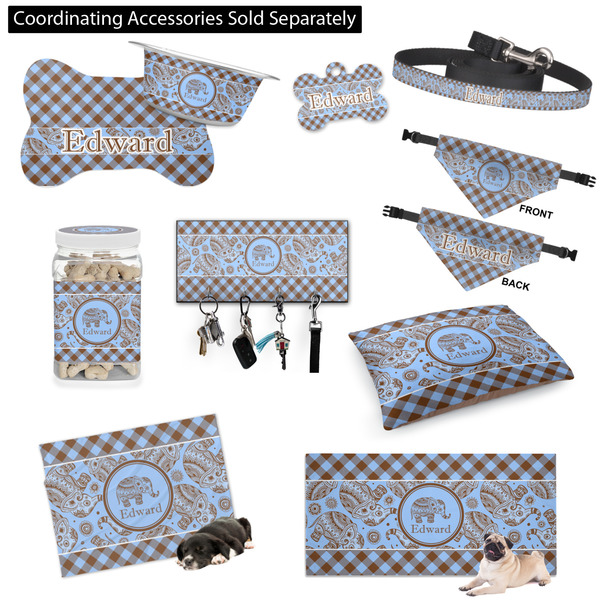 Gingham & Elephants Customized Pet Accessories