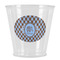 Gingham & Elephants Plastic Shot Glass (Personalized)