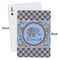 Gingham & Elephants Playing Cards - Approval