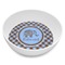 Gingham & Elephants Melamine Bowl - 8 oz (Personalized)