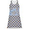 Gingham & Elephants Racerback Dress - Large