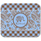 Gingham & Elephants Rectangular Mouse Pad - APPROVAL
