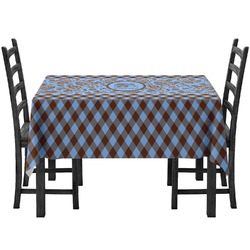Gingham & Elephants Tablecloth (Personalized)