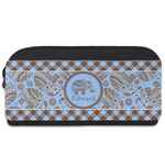 Gingham & Elephants Shoe Bag (Personalized)