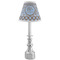 Gingham & Elephants Small Chandelier Lamp - LIFESTYLE (on candle stick)