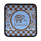 Gingham & Elephants Square Patch