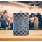 Gingham & Elephants Stainless Steel Flask - LIFESTYLE 2