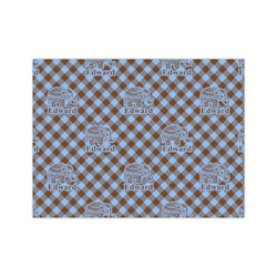 Gingham & Elephants Tissue Paper Sheets - Medium - Lightweight (Personalized)