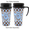 Gingham & Elephants Travel Mugs - with & without Handle