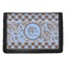 Gingham & Elephants Trifold Wallet (Personalized)