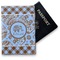 Gingham & Elephants Vinyl Passport Holder (Personalized)