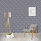 Gingham & Elephants Wallpaper & Surface Covering