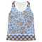 Gingham & Elephants Womens Racerback Tank Top - 2X Large