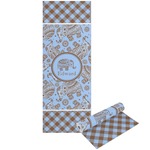 Gingham & Elephants Yoga Mat - Printable Front and Back (Personalized)
