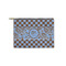 Gingham & Elephants Zipper Pouch - Small - 8.5"x6" (Personalized)
