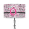 Princess 12" Drum Lampshade - ON STAND (Poly Film)