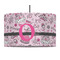 Princess 12" Drum Pendant Lamp - Fabric (Personalized)
