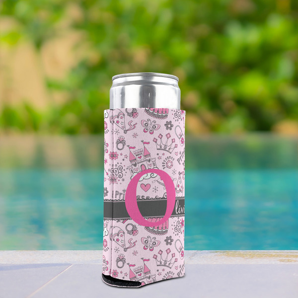Princess Can Cooler - Tall 12oz - In Context