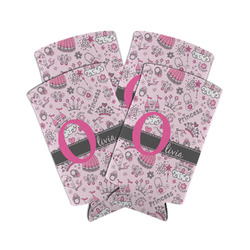 Princess Can Cooler (tall 12 oz) - Set of 4 (Personalized)