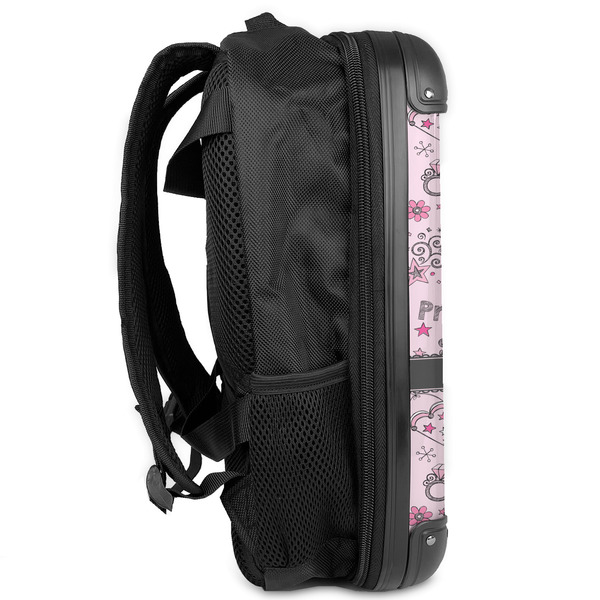 Princess 13" Hard Shell Backpacks - Side View