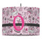 Princess 16" Drum Pendant Lamp - Fabric (Personalized)