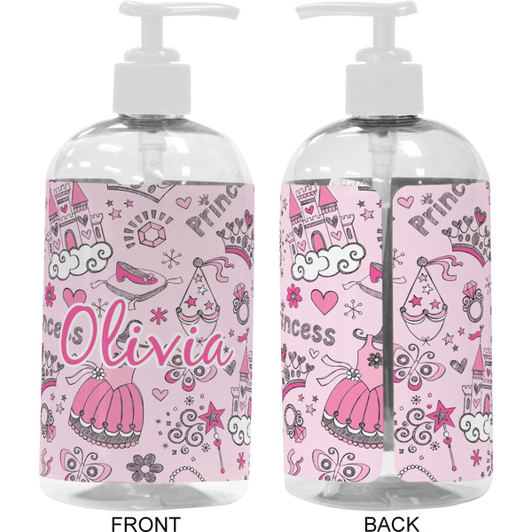 Princess 16 oz Plastic Liquid Dispenser- Approval- White