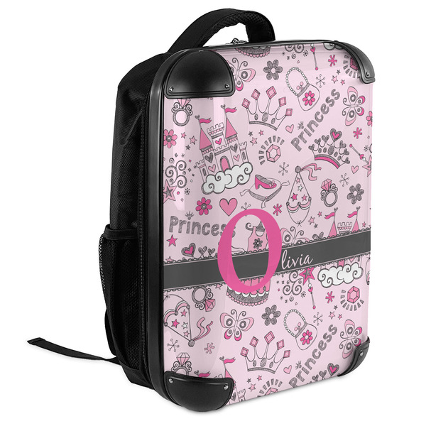 Princess 18" Hard Shell Backpacks - ANGLED VIEW
