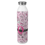 Princess 20oz Stainless Steel Water Bottle - Full Print (Personalized)