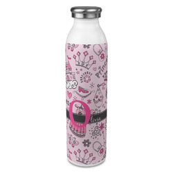 Princess 20oz Stainless Steel Water Bottle - Full Print (Personalized)