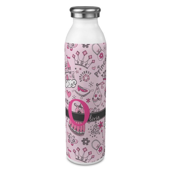 Custom Princess 20oz Stainless Steel Water Bottle - Full Print (Personalized)