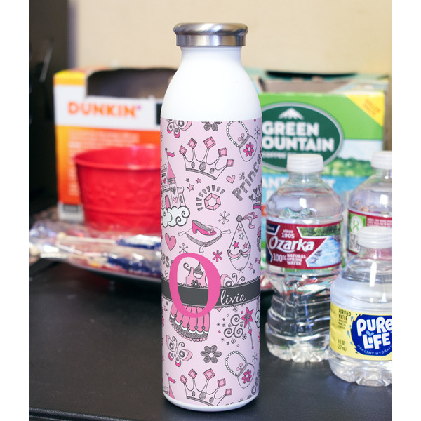 Princess 20oz Water Bottles - Full Print - In Context