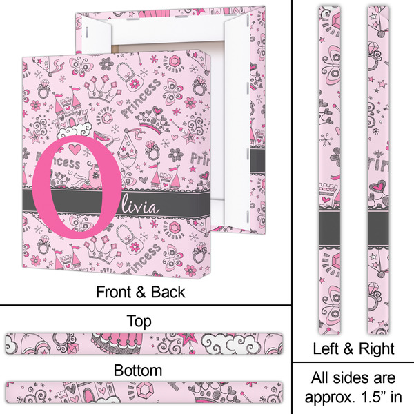 Princess 20x24 - Canvas Print - Approval