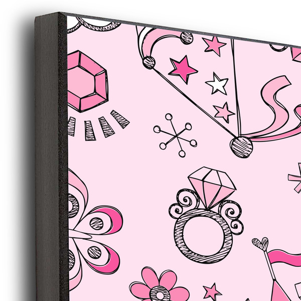 Princess 20x24 Wood Print - Closeup