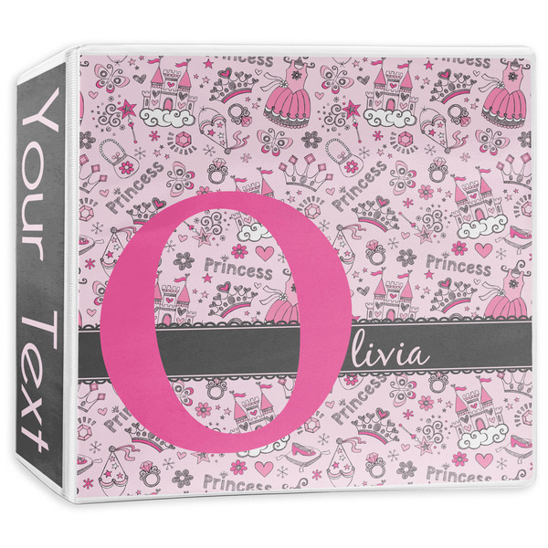 Custom Princess 3-Ring Binder - 3 inch (Personalized)