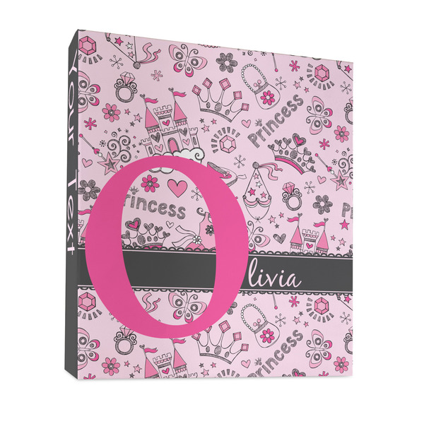 Princess 3 Ring Binders - Full Wrap - 1" - FRONT