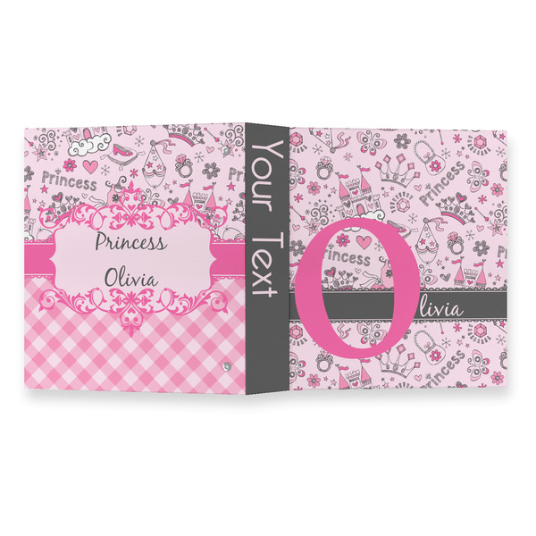 Princess 3 Ring Binders - Full Wrap - 1" - OPEN OUTSIDE