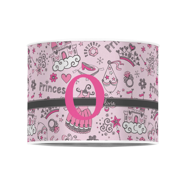 Princess 8" Drum Lampshade - FRONT (Poly Film)
