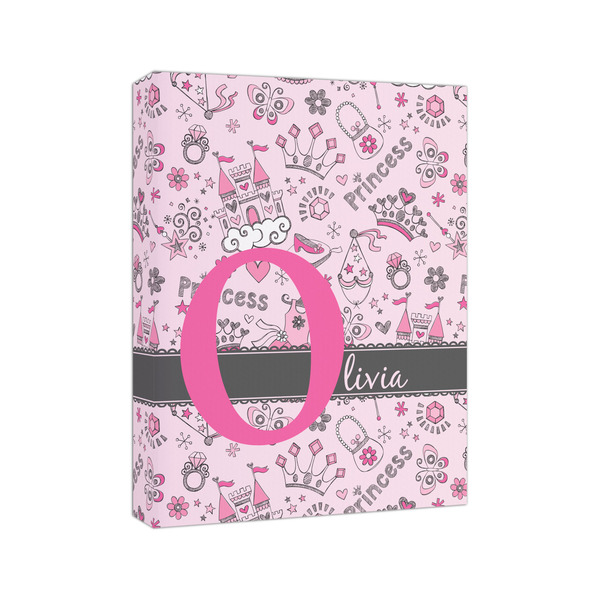 Princess 8x10 - Canvas Print - Angled View