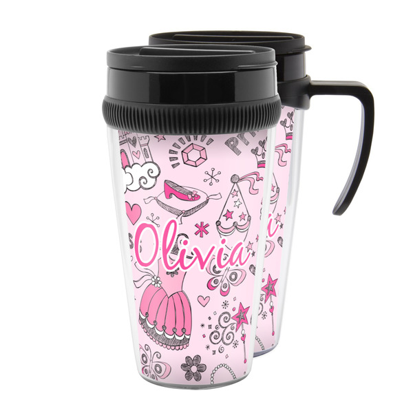 Custom Princess Acrylic Travel Mug (Personalized)
